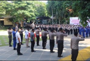 Pimpin Apel Perdana, ini pesan Kapolres Gresik