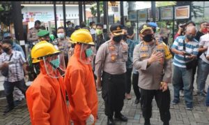Kapolres Gresik Launching Kampung Tangguh Semeru Dalam Rangka Kesiapan Posko Covid-19