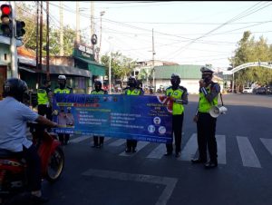 Satlantas Polres Gresik Gencarkan Sosialisasi