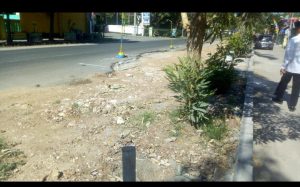 Kerusakan Fasum Akibat Galian Proyek pipanisasi BGS di Jalan Raya Bungah, Belum Direkondisi Oleh Pelaksana Proyek
