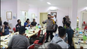 Jalin Silaturami Dengan Awak Media Kapolres Gresik Ingatkan Tekan Berita Hoax Ciptakan Pilkada Damai 2020