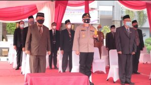 Kapolres Gresik Hadiri Upacara Hari Jadi Jatim ke-75