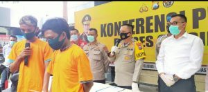 Kapolres Gresik Ungkap Curanmor TKP Kebomas
