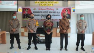 Tim Asistensi Asrena Mabes Polri Tinjau Pelayanan Publik Polri di Mapolres Gresik