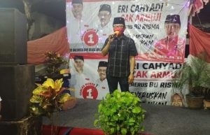 Sapa Warga Wonorejo Wetan, Baktiono Sampaikan Pendidikan Gratis Jenjang SMA/SMK