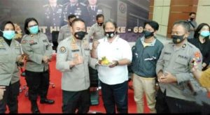 Polda Jatim Peringati HUT Humas Polri Ke-69