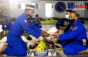 HUT Polairud Ke 70, Satpolairud Polres Gresik Ajak Tasyakuran