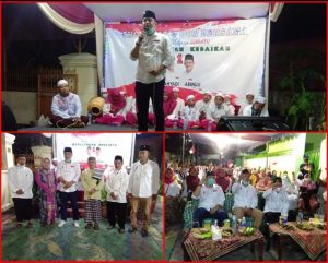 Warga Mulyorejo Bersholawat dan Doa Bersama Paslon Er-Ji