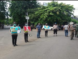 Polsek Pabean Cantikan Jaring Para Pelanggar Protokol Kesehatan