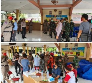 Polres Gresik Gelar Patroli Skala Besar Antisipasi Kerawanan di PPK Pasca Tahap Pemungutan Suara