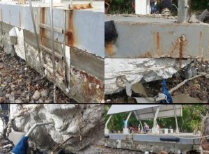 Proyek Rumah Apung di Desa Telukjatidawang Diduga Dikerjakan Asal-asalan