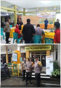 Pantau Rekapitulasi di Tingkat PPK, Komitmen Kapolres Gresik Amankan Pilkada Sampai Tuntas