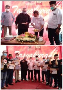 Nadhar Kemenangan Er-Ji Adakan Tasyakuran Dan Cukur Rambut
