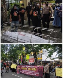 Warga Sidokumpul Bersama Gepal Gelar Demo di Kantor Kelurahan, Usut Tuntas Mafia Tanah