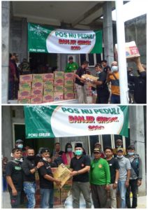 Penyaluran Bansos Paguyuban Madep Mantep ke Warga Benjeng