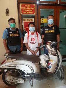 DPO Curanmor Berhasil Diamankan Polsek Simokerto