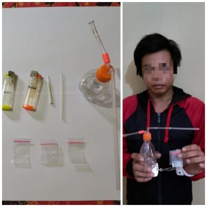 Kanit Reskrim Polsek Manding Berhasil Tangkap Pria Pecandu Sabu-sabu di Dalam Kamar Rumahnya