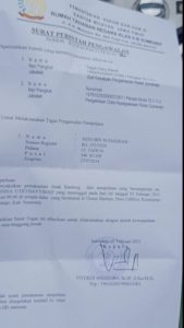 Diduga Ada Main dan Kongkalikong, Surat Tugas Rutan Sumenep Dipertanyakan