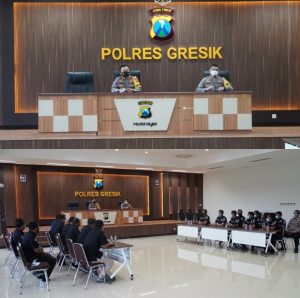 Pembekalan Kasi Humas Polsek Jajaran, Kapolres Gresik Sebut Humas Fungsi Yang Straregis