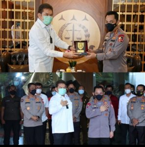 Dikunjungi Kapolri, Jaksa Agung: Ini Tonggak Peningkatan Sinergitas