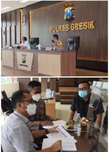 BPK RI Gelar Pemeriksaan Laporan Keuangan POLRI Tahun 2020 Di Polres Gresik
