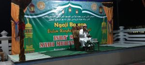 PERINGATAN ISRO’ MIKRAJ MELULUHKAN HATI PARA JEMA’AH.