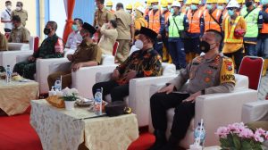 Kapolres Hadiri Launching Aplikasi New Apaan dalam kinerja 99 Hari Bupati Gresik