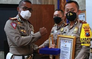 Satlantas Polresta Sidoarjo Raih Penghargaan RSPA 2020