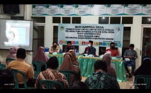 Pemdes Patarselamat Bentuk POKJA Relawan Pemuktahiran Data IDM SDGS TA. 2021