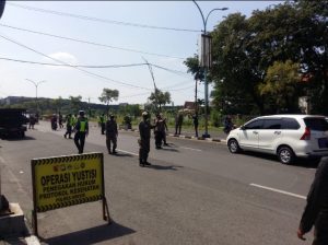 Cegah Penyebaran Covid-19, Polres Gresik Optimalkan Ops Yustisi PPKM Mikro