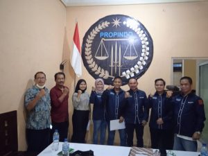 Ketua DPW Propindo Jatim Lantik Ketua DPC Propindo Kabupaten Pasuruan