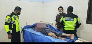 Truk Tangki Menabrak Pengendara Sepeda Ontel di Bursa Kupang Gedangan Sidoarjo