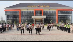 Polres Gresik Siapkan Pengamanan Aksi Massa Buruh Peringati May Day.