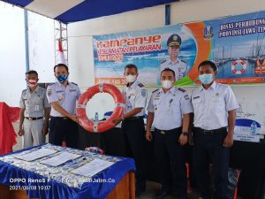 Kampanye Keselamatan Pelayaran Tahun 2021 di Pulau Bawean