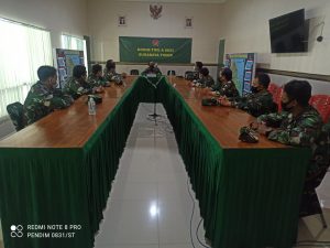 Guna Mempertajam Satuan Intelijen Kodim 0831/Surabaya Timur Gelar Latihan Teknis Tahun 2021