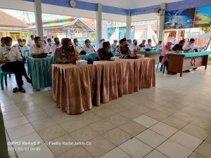 Antisipasi Penyebaran Covid-19  Kepala Desa Se – Kecamatan Sangkapura Gelar Rapat PPKM Mikro