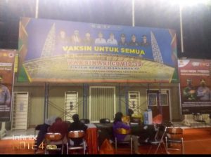 Vaksinasi Massal di Gedung WEP Bagi Warga Gresik  dan Posko PPKM Darurat di 4 Lokasi