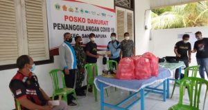 Reztu Gas Medical Peduli Bantu  Posko Darurat Penanggulangan Covid-19 di Pulau Bawean