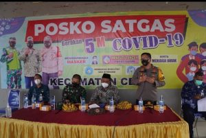 Penanggulangan Dampak Covid-19, Kapolres Gresik Bersama Forkopimda Bersinergi dengan Para Kades