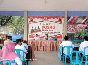 Pendamping PKH Desa Gelar Rapat Koordinasi Pemutakhiran Data di Pendopo Kecamatan Sangkapura.