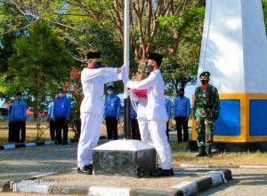 Upacara HUT RI Ke 76 Tahun Digelar di Pesanggrahan Sangkapura