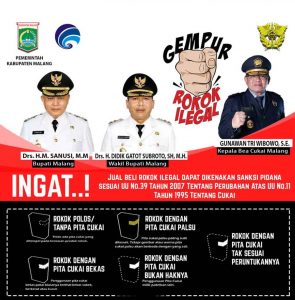 Bea Cukai Gresik Sita Rokok llegal Hasil dari Operasi Patroli Cyber