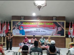 Pisah Sambut Camat Tambak Digelar di Pendopo Kecamatan Tambak