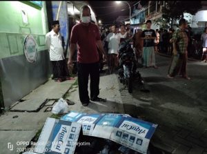 Insiden Laka Lantas Berujung Maut di Depan Gerbang Pelabuhan Sangkapura
