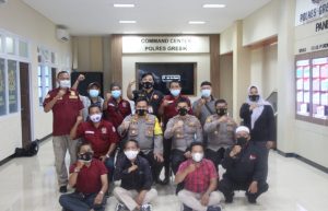 GOP News Gelar Audiensi dengan Kapolres Gresik, AKBP Mochammad Nur Aziz, SH.S.I.K