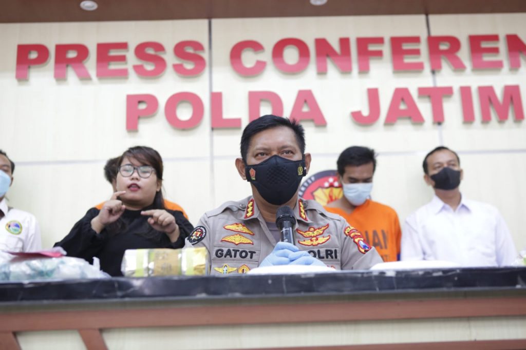 Dua Pengedar Narkoba Antar Provinsi Ditangkap Ditresnarkoba Polda Jatim