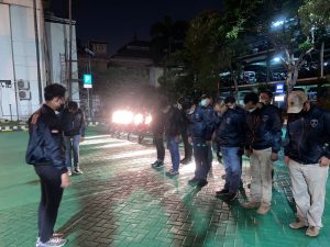 Antisipasi Tingkat Kriminalitas, Satreskrim Polrestabes Surabaya Lakukan Patroli Malam Roda 2