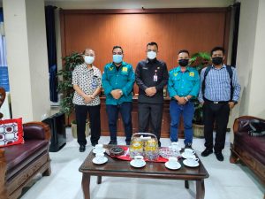 Bahas Tupoksi, Ketua DPD PJI-Demokrasi Jatim Audensi ke Bangkesbangpol