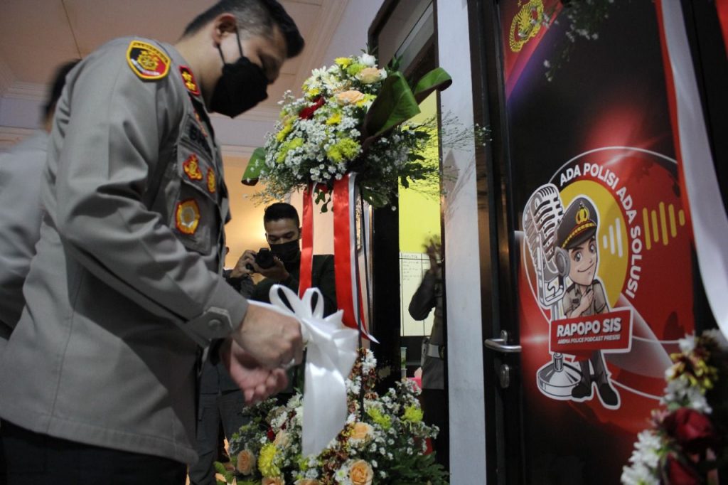 Kembali Berinovasi, Kapolresta Malang Kota Dirikan Podcast RAPOPO SIS (Arema Police Podcast Presisi)
