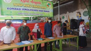 Rapat Anggota Tutup Buku Tahun 2020 Koperasi Semolowaru Dadi Rukun